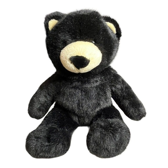 BUILD A Bear Workshop Black Bear 16" Plush Animal Shorts Pants Skate T-Shirt - Picture 7 of 15